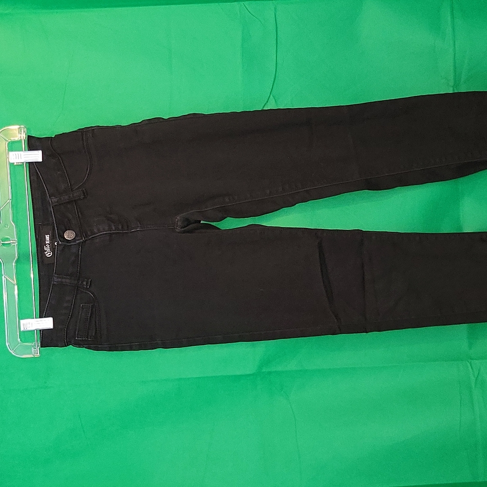 Black jegging pants size 0
